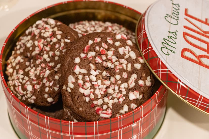 Chocolate Peppermint Cookies